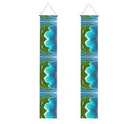 Un'isola nell'oceano Banner decorativo per feste di laurea - adatto per uso interno ed esterno, un must per celebrare la laurea