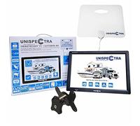 Unispectra ® Smart TV 14 Pollici 12V 220V Portatile Con Digitale Terrestre H.265 e FM. Per Camper, Caravan, Campeggio, Camion, Barca, Cucina, Camera Da Letto
