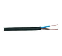 Unistrand 0.5mm 3A 2 Core 2182Y Nero Rete PVC Cavo Flessibile 100M Spolette