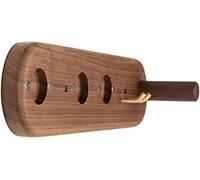 UNISTRENGH Impermeabile Supporto Per Asciugacapelli Appendini Magnetici Supporto A Parete Per Asciugacapelli Per Dyson Supersonic, Diffusore E Ugelli Doppi, Supporto Presa Cavo (M, Legno di Noce)