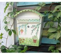 UNISTRENGH Scatola Di Lettere Scatola Postale Scatola Postale A Parete Bloccabile Mailbox Letterbox Letterbox Scatola Per Giornali con Flap (Fori)