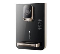Unità A Parete Alimentata Dalla Rete Elettrica Erogatore D'acqua Con Blocco Elettronico Di Sicurezza Per Bambini,Assunzione Quantitativa Di Acqua Per Ufficio,Riscaldamento Intelligente(Nero)