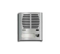 Unità altoparlante modulo Elvox a placca con 1 pulsante, colore grigio 8011