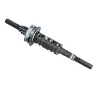 Shimano Sg-c7002-5cd Internal Assembly Argento 187 mm Black