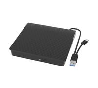 Unità Blu-ray Esterna For PC Portatile, Lettore CD/DVD, 3D Qualità Dell'immagine Chiara Audio Stabile