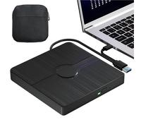 Unità Blu-ray esterna, unità CD DVD esterna 3D portatile, lettore Blu-ray con doppia porta USB 3.0 tipo C for PC laptop