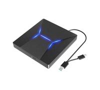 Unità Blu-ray Esterna USB 3.0 Tipo-C Lettore Blu-ray 3D Masterizzatore CD DVD Registratore Facile Da Usare