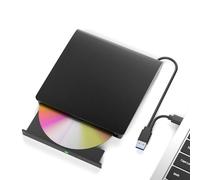 Unità Bluray esterne, unità Blueray/DVD esterna portatile 3D per PC, supporto disco 50G R/W USB 3.0 Tipo-C Blu Ray Burner per laptop, masterizzatore Bluray esterno compatibile con Windows, Mac OS