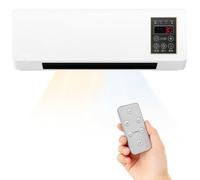 Unità CA per montaggio a parete con timer, sistema CA diviso da 12.000 Btu per ufficio domestico, installazione semplice richiesta, raffreddamento silenzioso 55x24x12 cm | Home Office