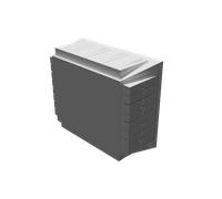 Unità Cargo Imperiale Scenografia Stampata 3D Wargame Gioco Tavolo Deco