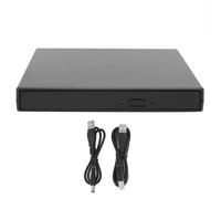 Unità CD/DVD esterna, unità Blu-ray USB ad alta velocità USB 2.0, design sottile, plug and play, compatibilità universale con Windows.