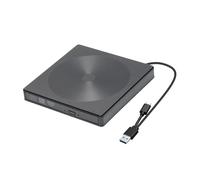 Unità CD/DVD Esterna USB 3.0 Di Tipo C, Lettore Ottico, ROM, For PC, Laptop, Desktop Salvaspazio
