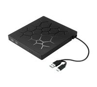 Unità CD/DVD Esterna USB 3.0 Type-C Lettore DVD 6 In 1Unità Ottica Con Slot SD/TF E USB 3.0 Unità Ottiche For PC Portatile Facile Da Usare