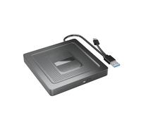 Unità CD DVD Esterna USB 3.0 Type-C Masterizzatore CD Unità Ottica Esterna Unità Gratuita Lettore DVD CD per PC Laptop