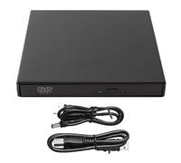 unità CD Esterna, unità CD RW USB 2.0 Portatile Ultra Sottile, Alta velocità, Plug Play, Masterizzatore Dvd Compatto e Leggero, Compatibile con PC Desktop Laptop