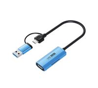 Unità di acquisizione video di piccola dimensione 1080P 4K30Hz che cattura l'aggancio PD100 con USB Tipo C per la compatibilità versatile del dispositivo Attrezzatura uditiva professionale