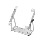 Unità di controllo del ventilatore Supporto per ventola multiuso per PC Case, staffa per ventole di raffreddamento esterne da 120 e 140 mm, rotazione di 360 gradi Gruppo ventilatore(White)