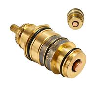 Unità di controllo della temperatura in ottone, 98282000, valvola termostatica a scorrimento per determinati rubinetti Hansgrohe e valvola di ricambio per miscelatore termostatico