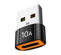 Unità di conversione da USB a USB C, efficiente trasferimento di potenza, adattatori da USB a USB C per dispositivi indossabili e alimentazione per auto