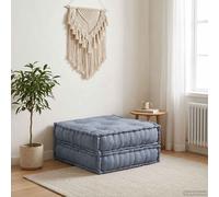 vidaXL Unità di Divano Modulare Tessuto Grigio 70 x 70 x 36 cm
