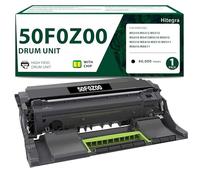 Unità di imaging di ricambio per stampante Lexmark 50F0Z00 per stampante serie MS310 MS312 MS315 MS410 MS415 MS510 MS610 MX310 MX410 MX510 MX511 MX610 MX611 Unità tamburo, 1-Confezione 50F0ZA0 500Z