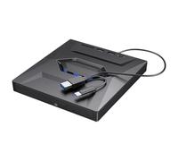 Unità di lettura e scrittura CD/DVD ROM portatile 5 in 1 con porte USB/Type-C + SD/TF for laptop PC Mac/Linux Windows XP/10/8/7