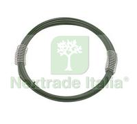 UNITÀ DI M FILO FERRO PLASTIFICATO VERDE N°10 FILO Ø MM.1,8 MT.12: