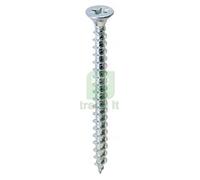 UNITÀ DI M VITI A LEGNO TESTA SVASATA PIANA ZINCATE 6 X50: