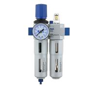 Unità di manutenzione aria compressa separatore acqua oliatore RQS 1/4" ridut...