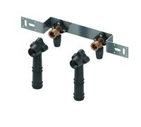 Unità di montaggio TECElogo-Push, ghisa rossa/bronzo silicio, dim. 16 x RP1/2...