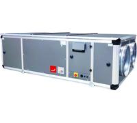 Unità di ventilazione CARMA 308 verticale, con preriscaldamento elettrico e post-riscaldamento ad acqua calda, con regolazione della velocità basata sul CO2, di Zehnder - CZICDF045269