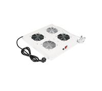 Unità di ventilazione da soffitto ROLINE 19 Zoll 2 ventilatori grigio - Nouvo