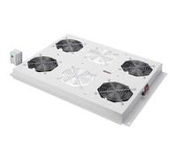 Unità di ventilazione sul tetto per armadi del server del modello Unique, Modulo fan grigio, Grigio, 4 ventola(e), 324,9 pdc/min, Unique Server, 435 mm, 505 mm