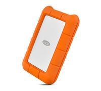 LaCie Rugged USB-C 2TB, Hard disk esterno portatile, Resistente a Cadute, PC Mac iPad & iPhone, Data Rescue Service (STFR2000800)