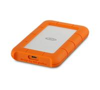 LaCie Rugged USB-C 4TB | Hard Disk Esterno Portatile, USB 3.2 Gen 1 (fino 5 Gbit/s), velocità fino a 130 MB/s, Unità Shuttle Resistente a Cadute, schi