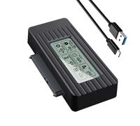 Unità disco rigido esterna - adattatore di interfaccia USB, convertitore di accesso alla memoria | Soluzione di connessione dati rapida per laptop di recupero del disco rigido ta