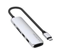 Hub Satechi 6 porte 10 Gbit/s modello ST-P6SS con HDMI e lettore SD