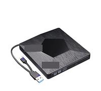 Unità DVD esterna ottica USB/Tipo C Lettore CD ROM Masterizzatore CD-RW Registratore Portatile for laptop per auto e bambini