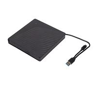 Unità DVD Esterna, Scatola per Unità Esterna USB3.0/USB2.0, Lettore CD Esterno, Trasferimento a 5 Gbps, Supporta la Sospensione a Risparmio Energetico, per Unità DVD RW SATA da 12,7 Mm/9,5 Mm