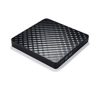 Unità DVD esterna USB 3.0, masterizzatore ottico portatile per CD/DVD/-RW, per computer portatili e desktop, colore: nero