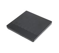 Unità DVD Esterna, USB3. 0 Tipo C USB C Lettore DVD Portatile, Lettore CD DVD ROM Portatile Lettore di Unità Ottica Masterizzatore per Windows, Linux, OS X(Nero)