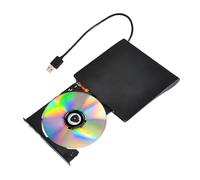 Unità esterna per trasferimento ad alta velocità con USB 3.0 | Unità disco esterno USB per masterizzazione, lettura, scrittura, backup dei dati, casa, interni, ufficio A