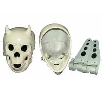 Unità Fari Chopper Bobber In Alluminio Con 2 Supporti Di Fissaggio