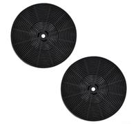 Unità filtranti a carbone per cappe da cucina, confezione da 2, ottimizzate per l'uso in percorsi standard di scarico e flusso d'aria della cucina (173 mm)