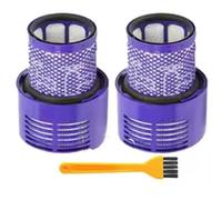 Unità Filtro Grande, Compatibile Con Aspirapolvere Senza Fili Dyson V10 Sv12 Cyclone Animal Absolute Total Clean, Filtro Di Ricambio(3pcs)