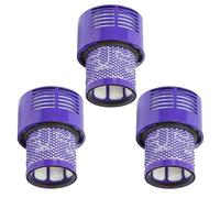 Unità Filtro Grande, Compatibile Con Aspirapolvere Senza Fili Dyson V10 Sv12 Cyclone Animal Absolute Total Clean, Filtro Di Ricambio(3pcs)