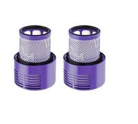 ，Unità filtro grande lavabile ，Compatibile con Dyson ，V10 Sv12 Cyclone Animal Absolute Total Clean Aspirapolvere senza fili Sostituisci filtro domestico(2p)