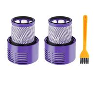Unità Filtro Grande Lavabile, Compatibile Con Dyson, V10 Sv12 Cyclone Animal Absolute Total Clean Aspirapolvere Senza Fili, Filtro Di Ricambio For Uso Domestico(3pcs)