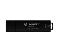 Unità flash Kingston IronKey D500S 128GB FIPS 140-3 Livello 3 AES-256 USB 3.2 resistente