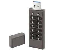 unità Flash USB 3.0 con Crittografia Rapida Tramite Impronta Digitale, unità Flash Sicura, unità Flash con Impronta Digitale, Compatibile con Mac/Windows/Linux, Elevata Compatibilità black-32G